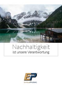 Deckblatt Flyer Nachhaltigkeit