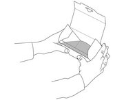 Verpackungsvorgang Produkt in Quick