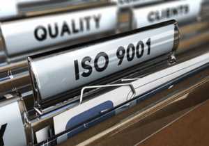 ISO 9001, beschriftete Registerkarten